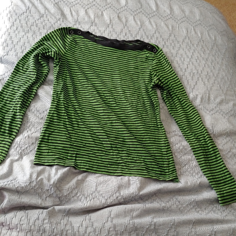 Ann Taylor loft Striped long sleeve t-shirt